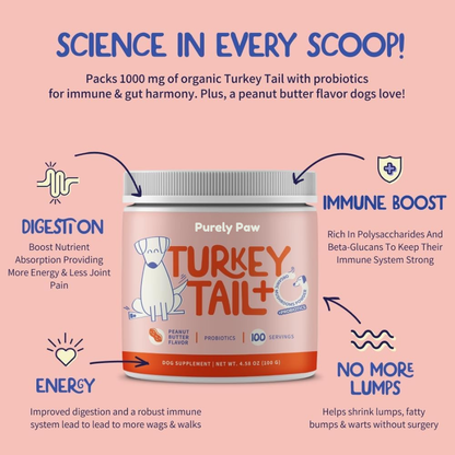 Fifth & Fido Turkey Tail+
