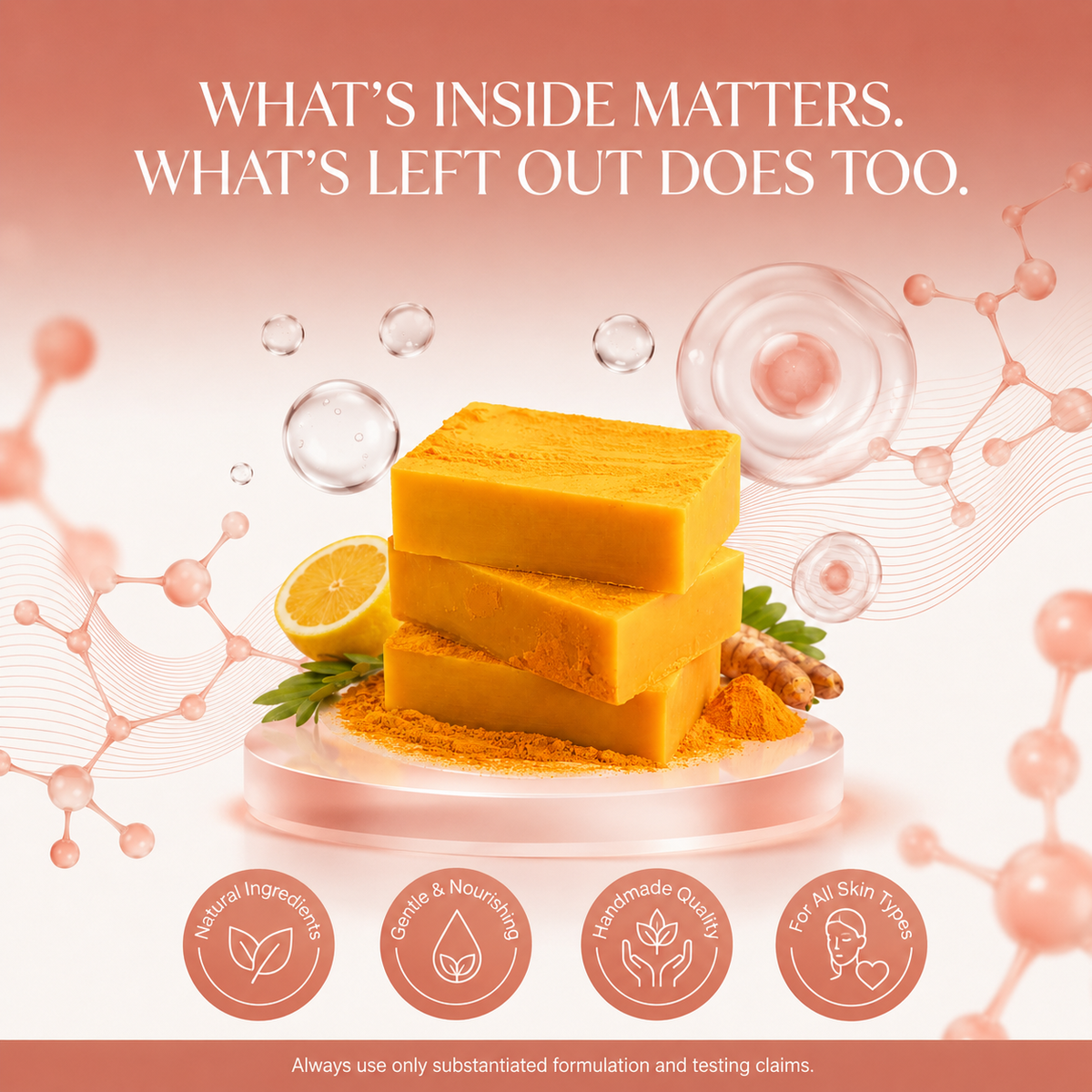 GlowRoot Turmeric Bar