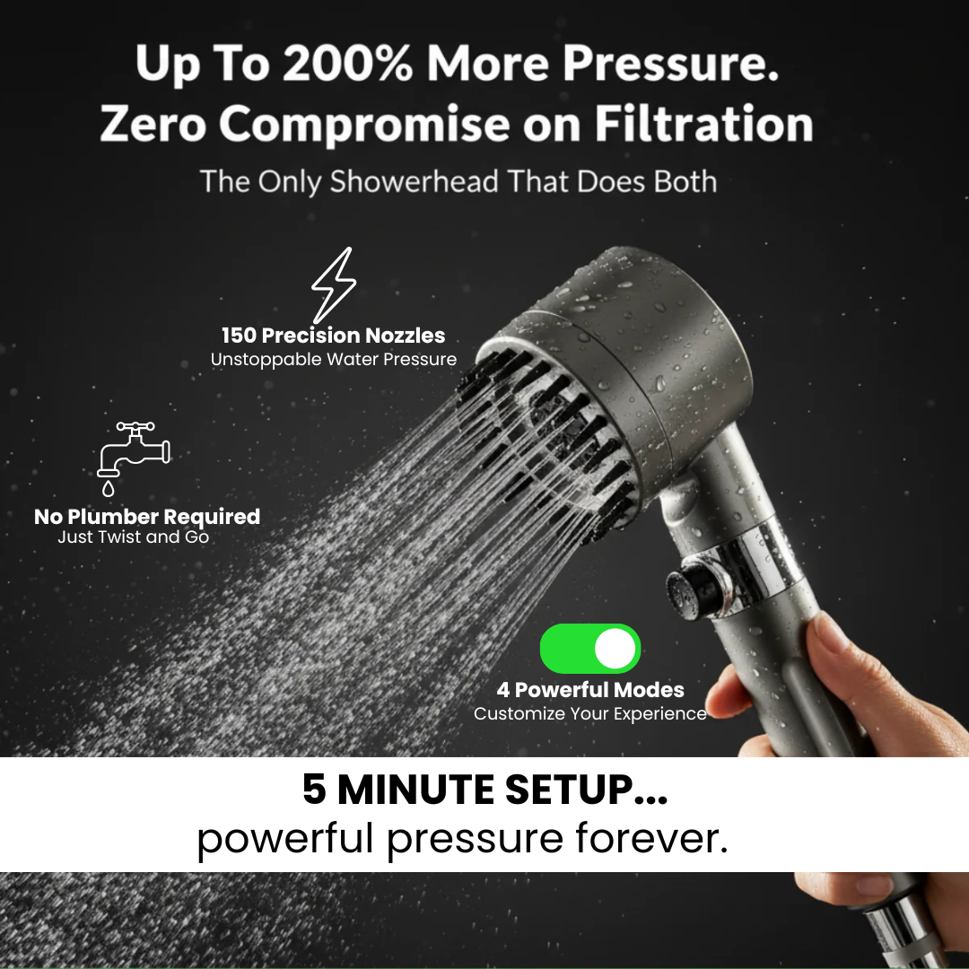 HydroVanta™ Filtered Pressure Showerhead