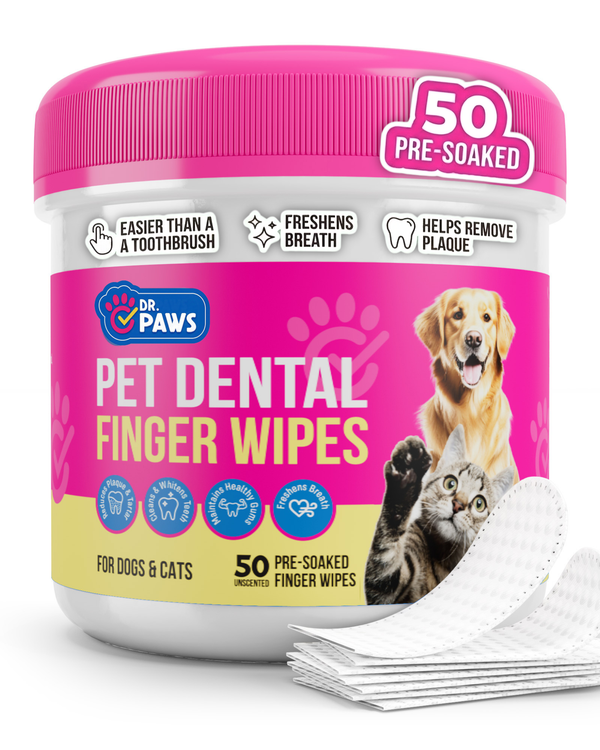 PawClean Pet Dental Finger Wipes