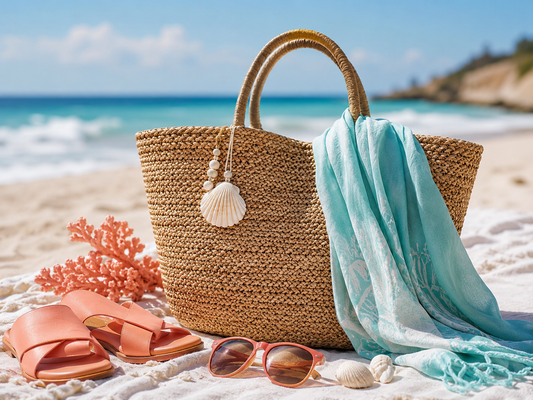 Shell Charm Tote Bag