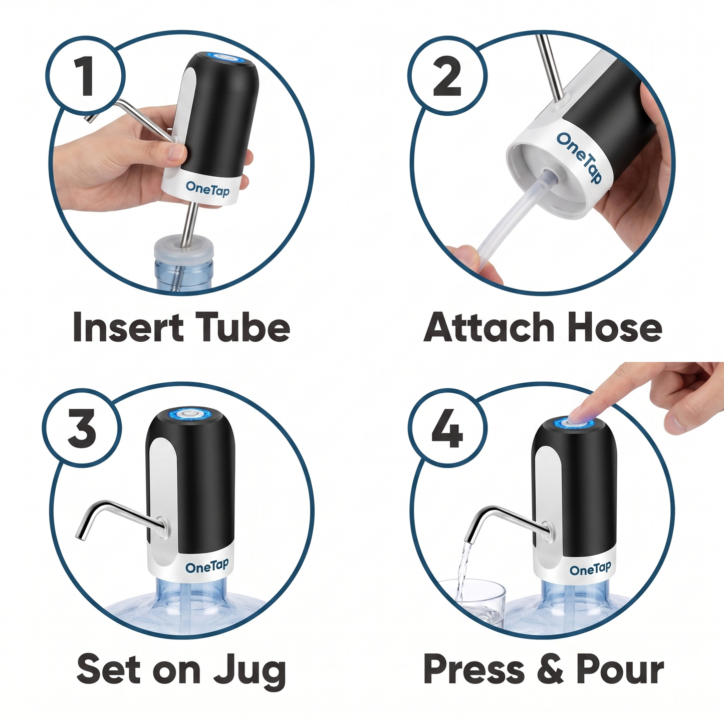 OneTap Automatic Water Dispenser