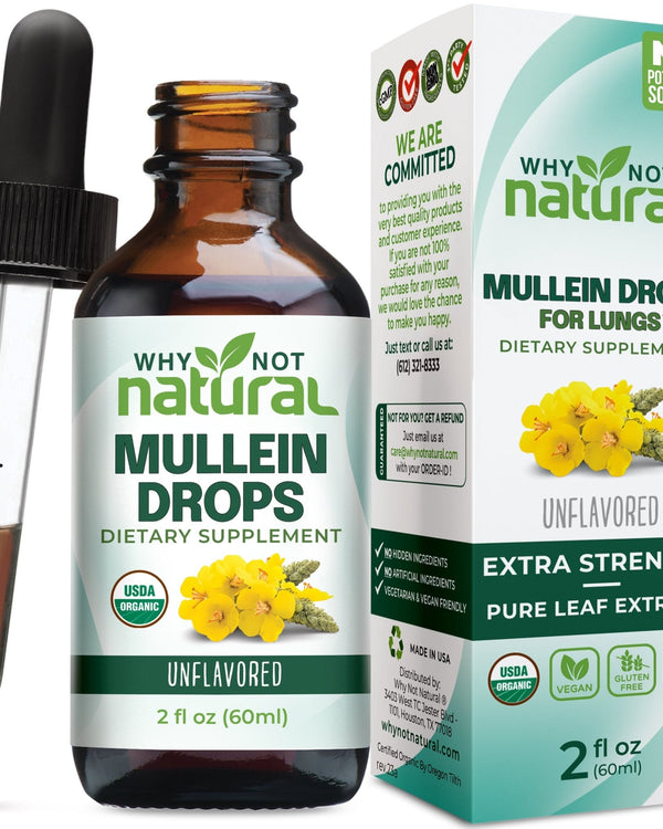 Lunara Organic Mullein Lung Drops